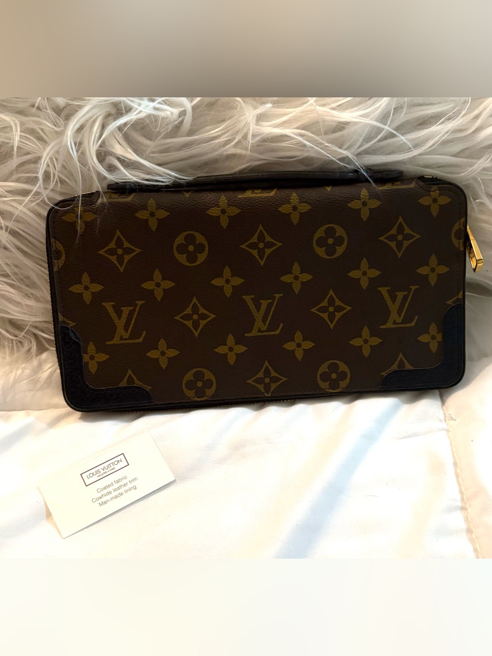 Louis Vuitton Monogram Macassar Daily Organizer